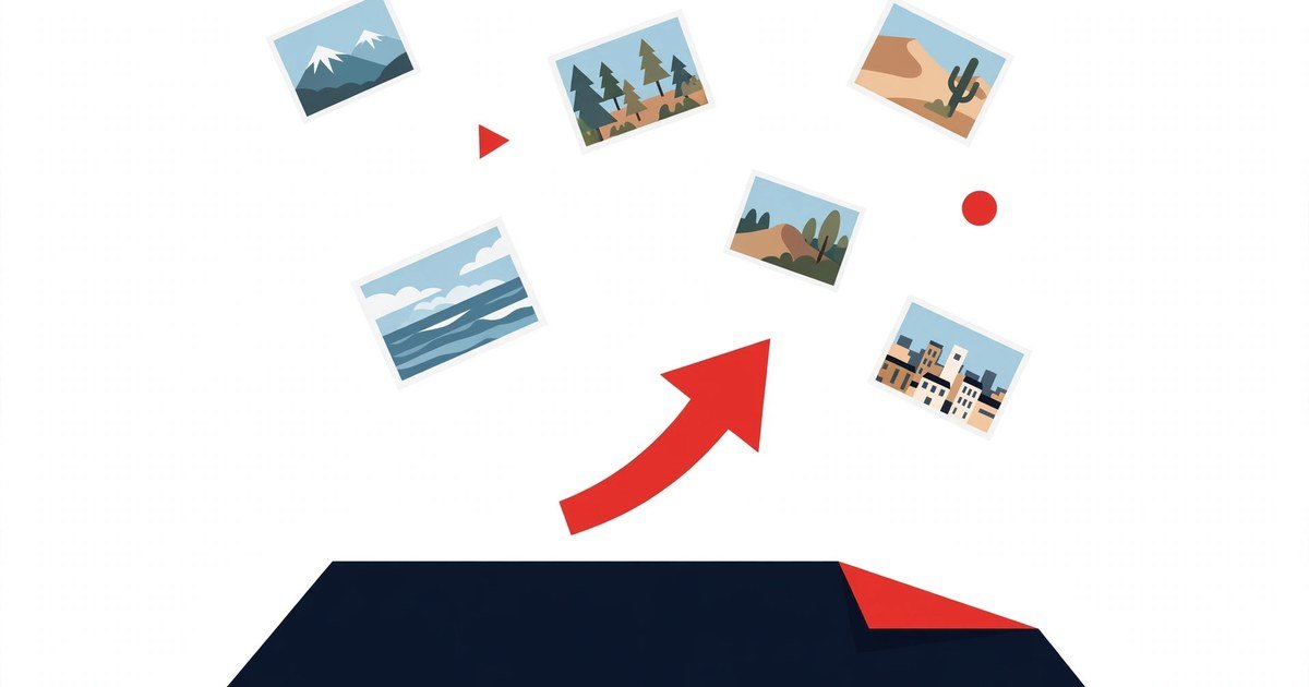 Photos and diagrams lifting out of a PDF document with a free online image extractor tool
